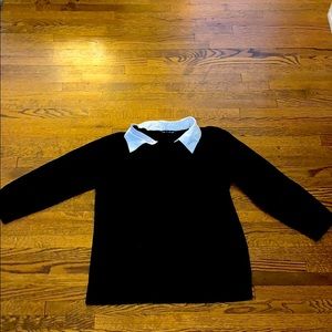 Cable & Gauge black sweater
